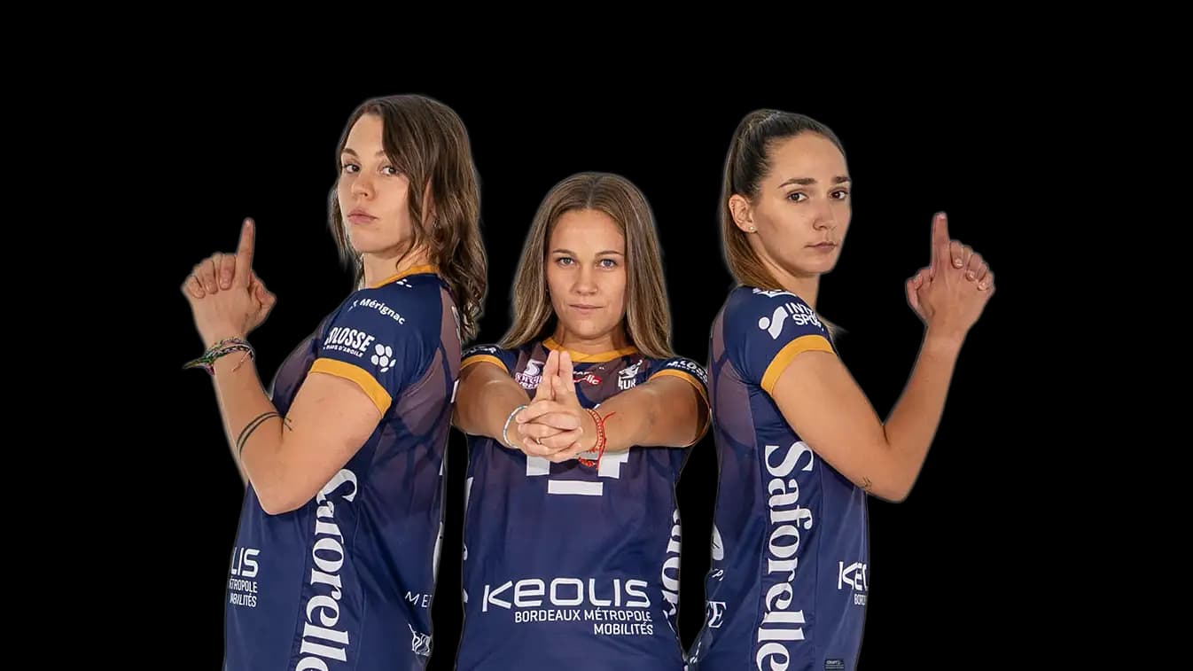 Burdis, l'équipe du Bordeaux Mérignac Volley