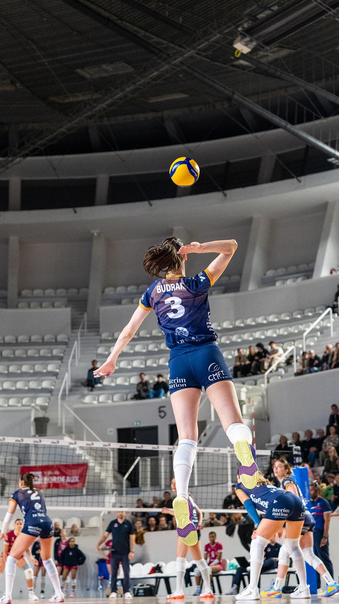 Septieme match à domicile des Burdis contre Béziers