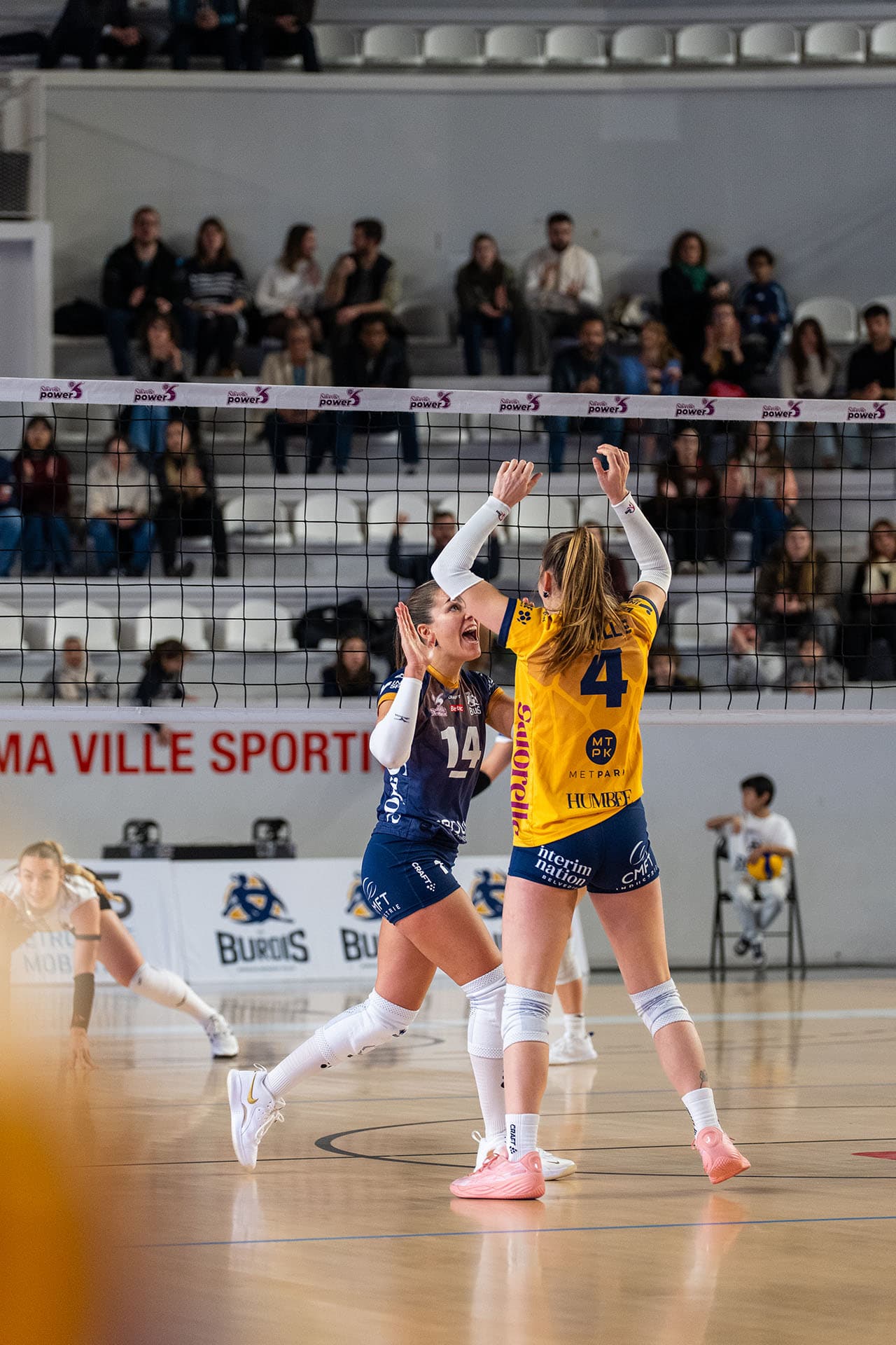 Septieme match à domicile des Burdis contre chamalieres