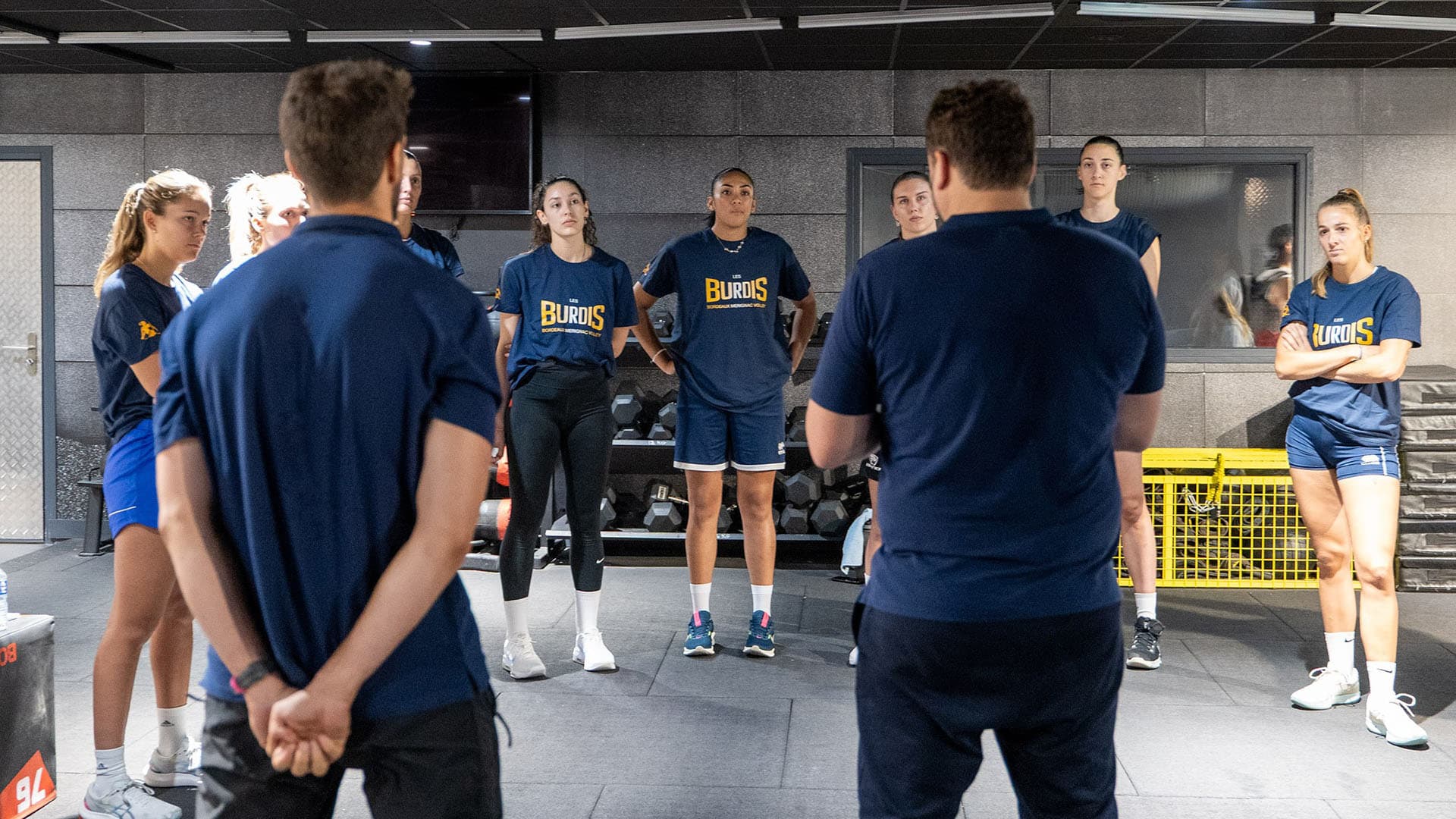 Début de l'entrainement à Fitness Park