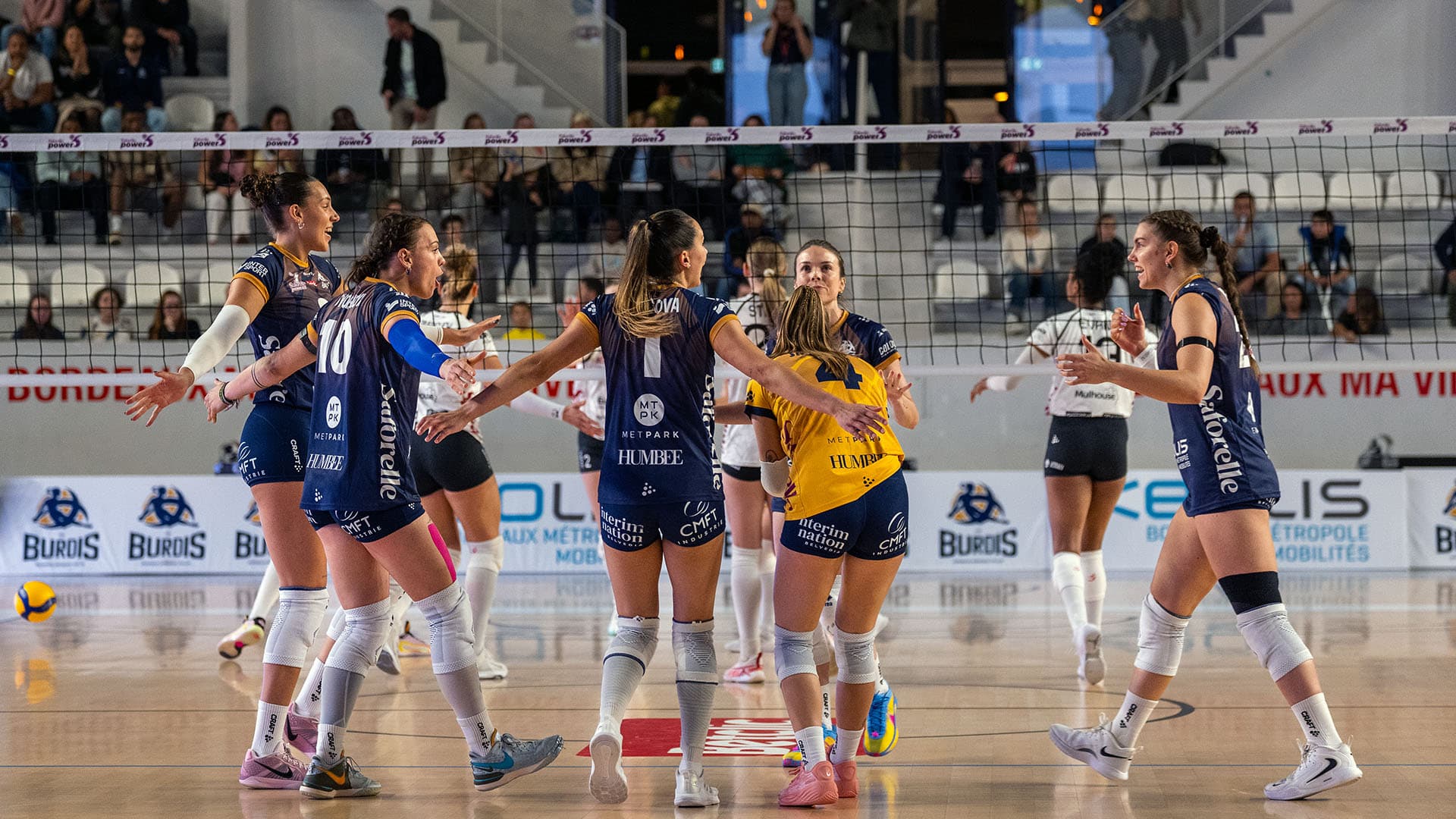 Premier match à domicile des Burdis contre Mulhouse