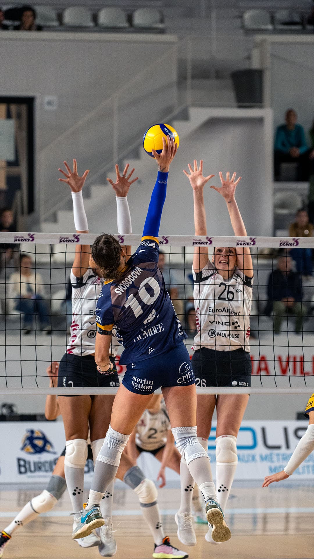 Premier match à domicile des Burdis contre Mulhouse