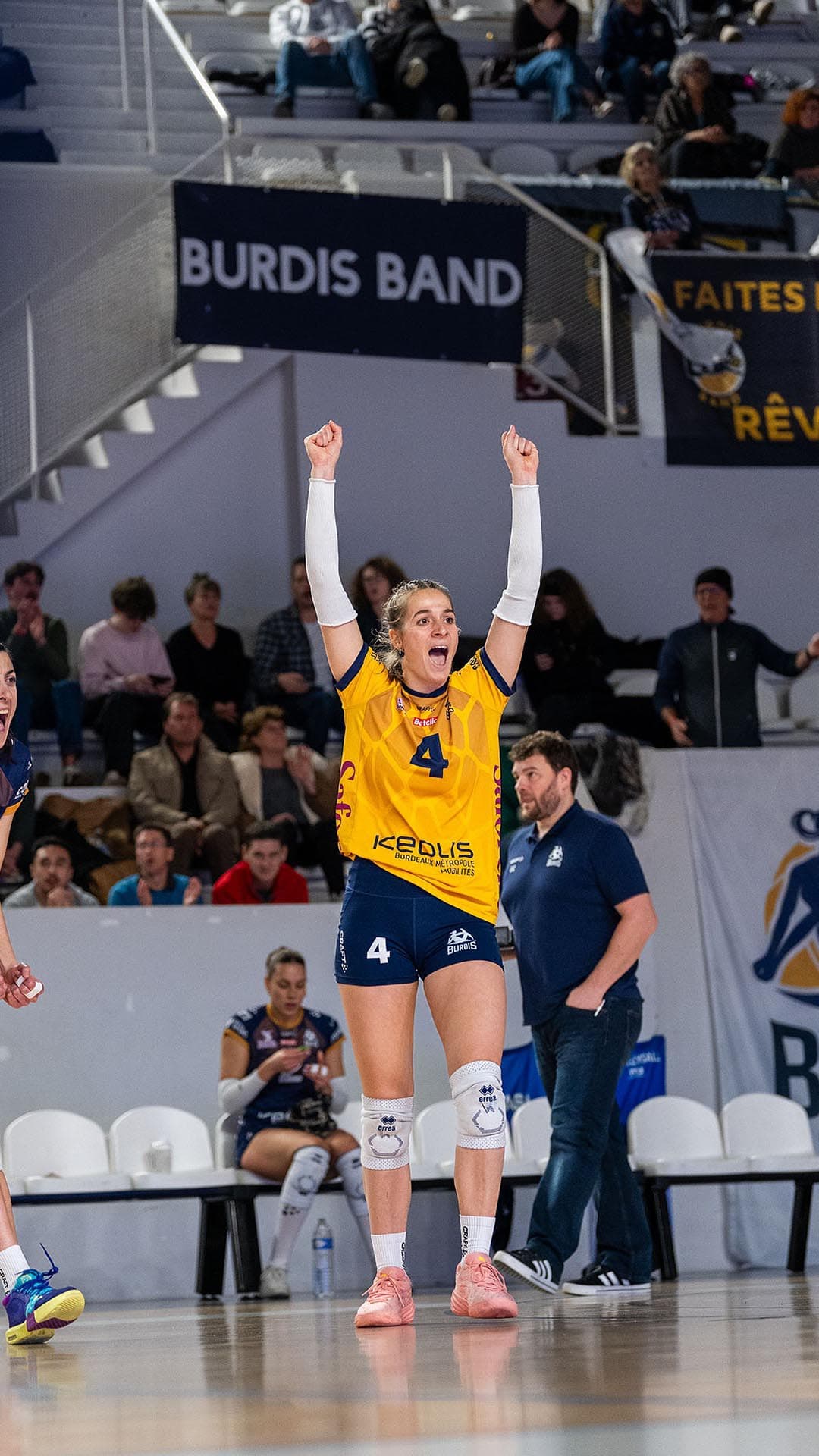 Septieme match à domicile des Burdis contre Saint-Dié